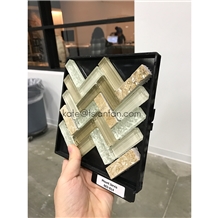 Bespoke Four Sides Mosaic Tile Display Stand Rack