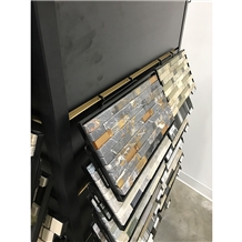 Bespoke Four Sides Mosaic Tile Display Stand Rack