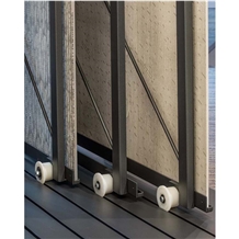 Big Slab Tile Sliding Display Rack