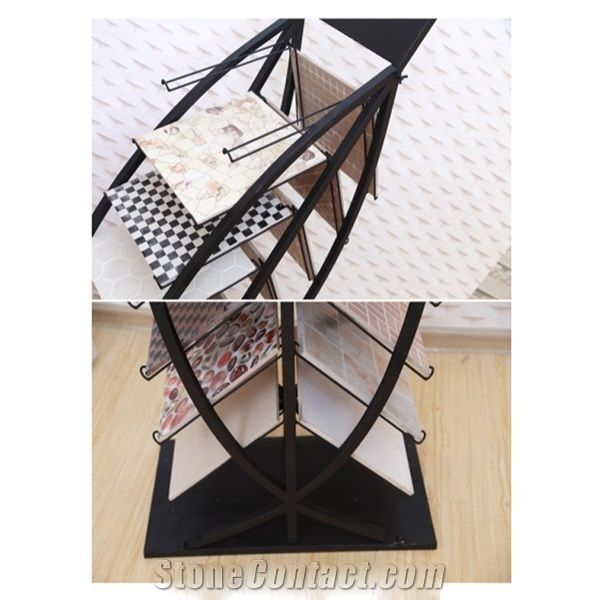 Ceramic Tile Tower Display Rack for Showroom