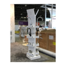 Customized Sanitary Faucet Showroom Display Stand