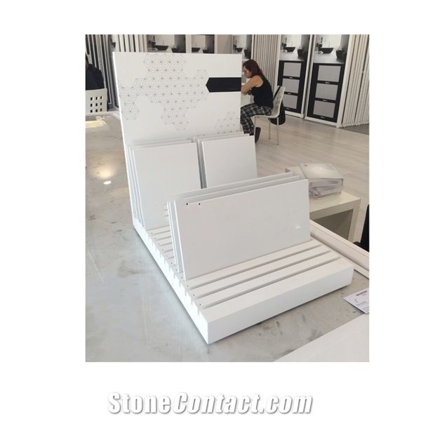 Display Rack for Ceramic Tile Panel