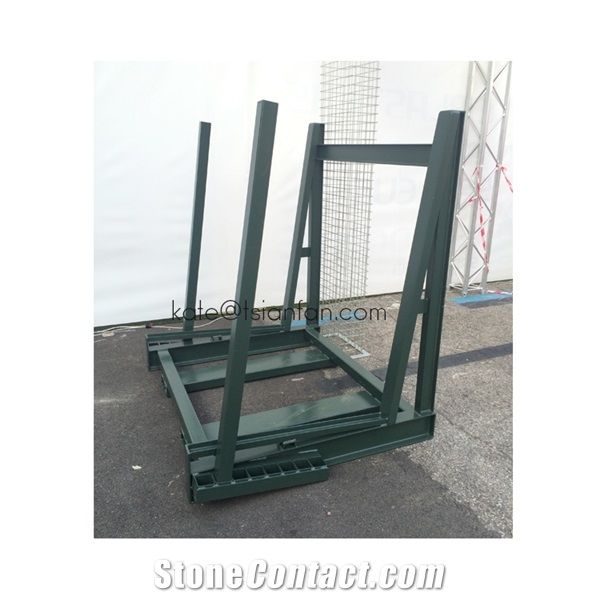 Glass Slab Storage Display Rack