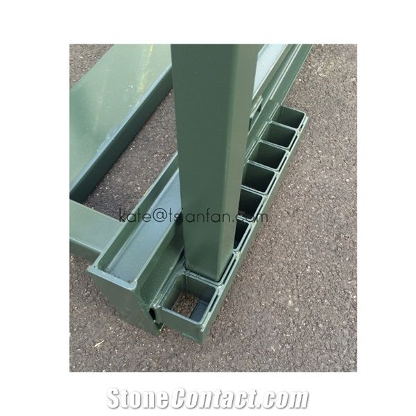 Glass Slab Storage Display Rack