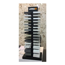Marble and Granite Stone Display Tower Rack