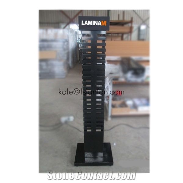 Marble and Granite Stone Display Tower Rack