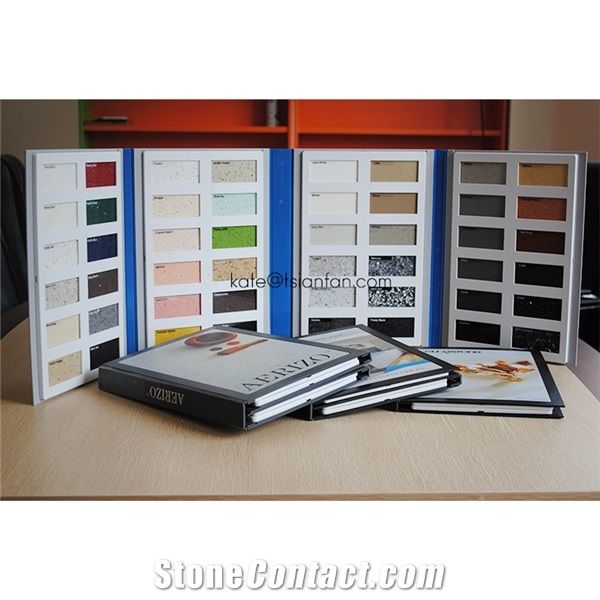 Plastic Quartz Sample Folder for Tile