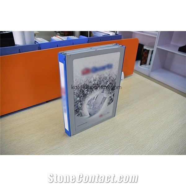 Plastic Quartz Sample Folder for Tile