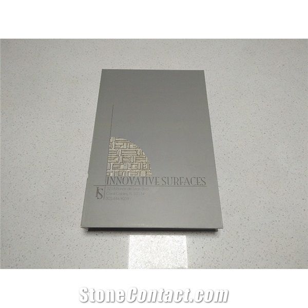 Quartz Sample Display Binder Booklet