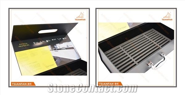 Quartz Stone Marble Granite Sample Case Box