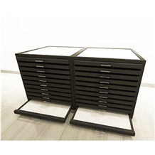 Sliding Tiles Display Rack for Ceramic Marble