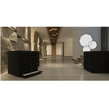 Sliding Tiles Display Rack for Ceramic Marble
