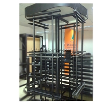 Spin Metal Granite And Marble Stone Slab Tile Display Stand