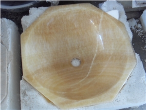Honey Onyx Wash Basin,Onyx Sink