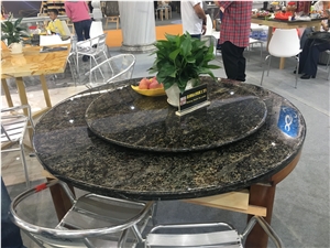 Grey And Black Polished Stone Coffee Table Tops