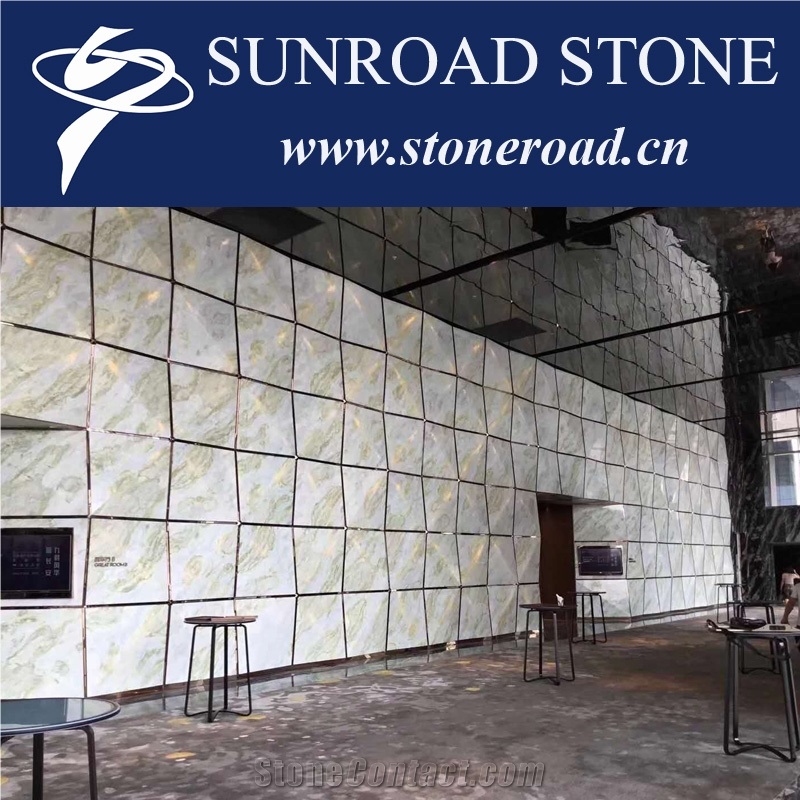 Changbai White Jade,China White Onyx Slabs &Tiles