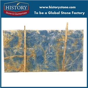 Blue Onyx Stone Slab for Countertops