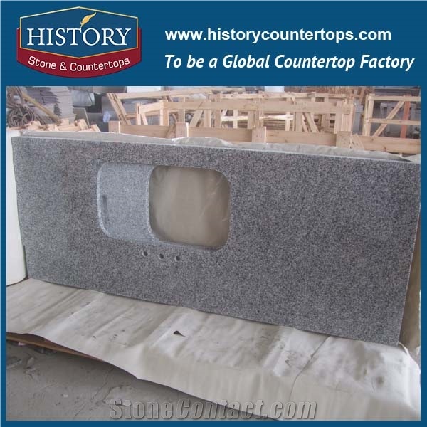 Custom Stone Salt and Pepper Granite Countertop