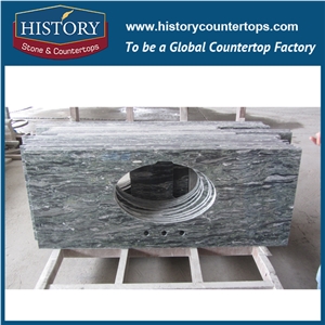 Multicolor Green Precut Granite Vanity Top 42 Inch Multicolor Green Precut Granite Vanity Top 42 Inch