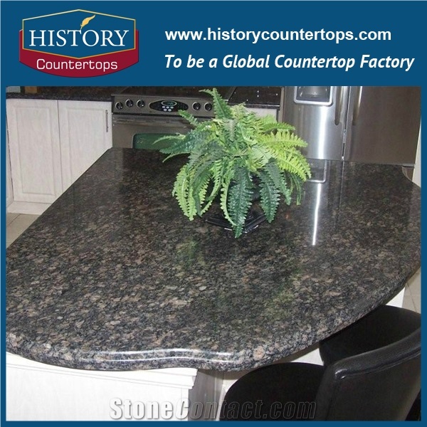 Polishing Sapphire Blue Granite Custom Tops