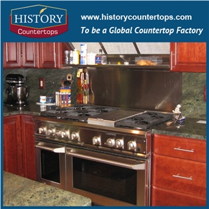Tropical Green Verde Kerala Granite Countertops