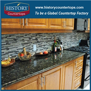 Verde Butterfly Green Granite Countertops