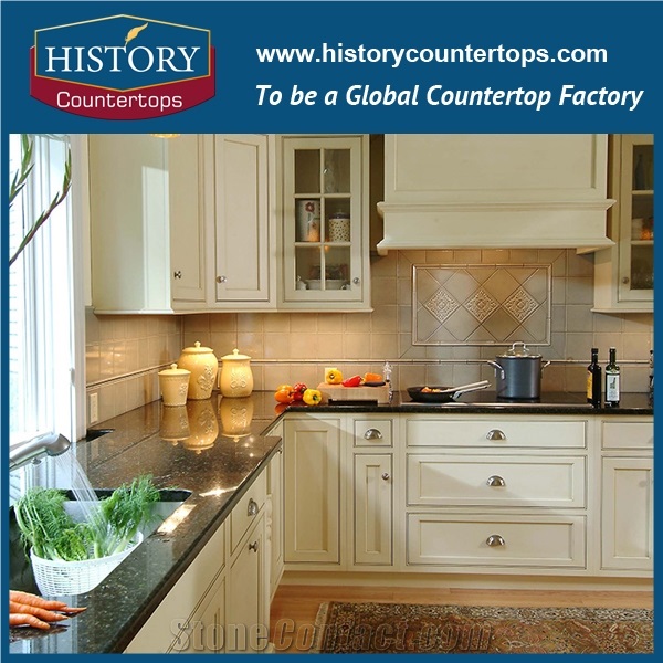 Verde Butterfly Green Granite Countertops