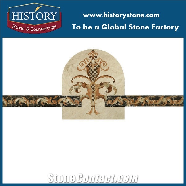Waterjet Marble Inlay Border Line