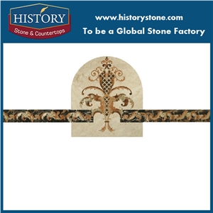 Waterjet Marble Inlay Border Line