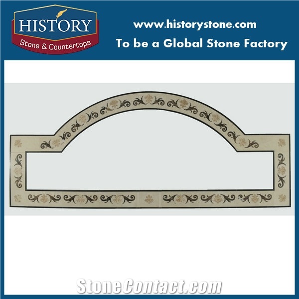 Waterjet Marble Inlay Border Line