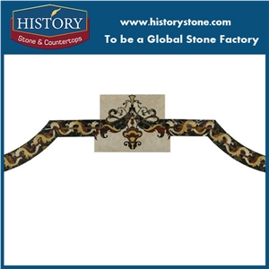 Waterjet Marble Inlay Border Line