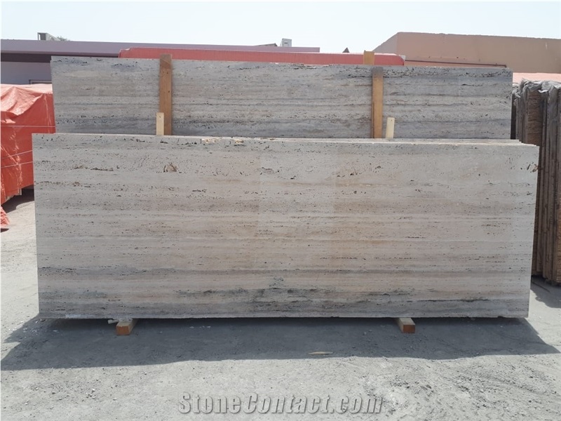 Roman Silver Travertine