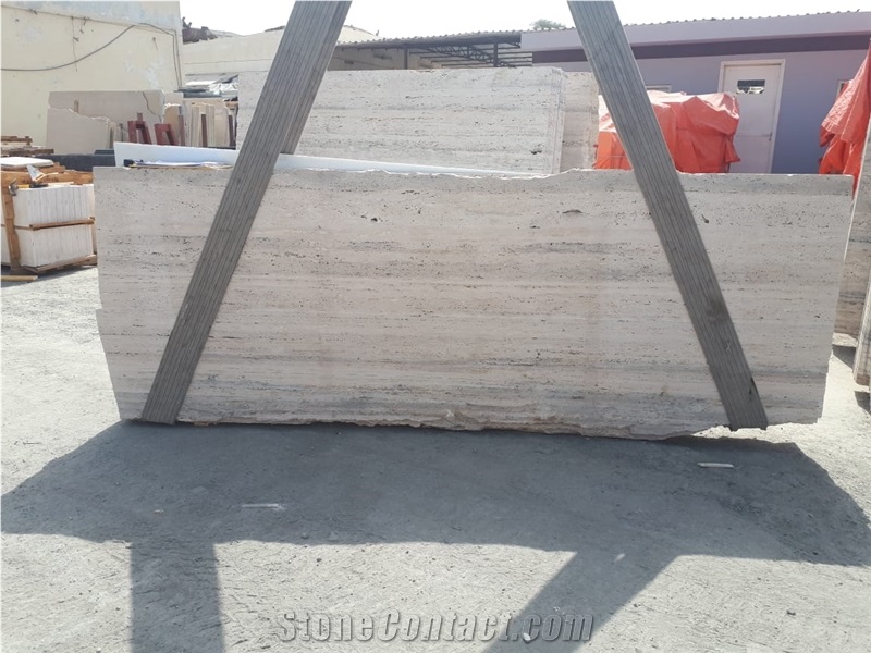 Roman Silver Travertine