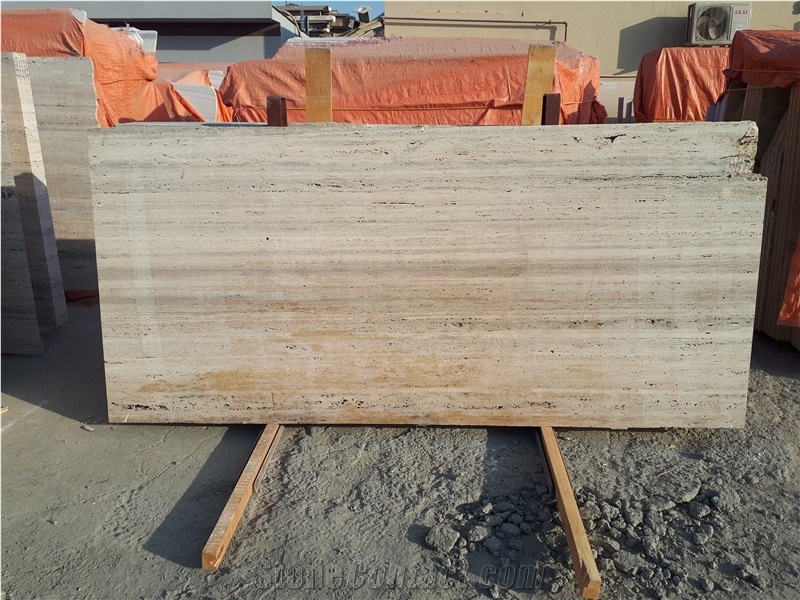 Roman Silver Travertine