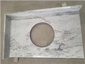 White Granite River White Countertop