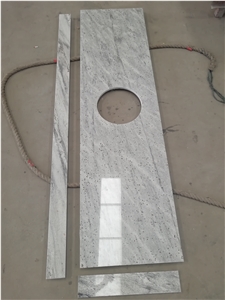 White Granite River White Countertop
