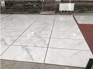 A Grade Polished Oriental White Marble Tiles