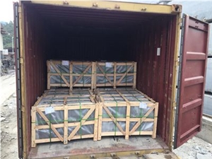 G654 Granite Slabs/Sesame Grey/Dark Grey