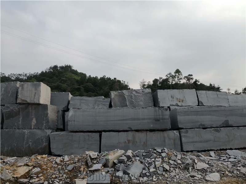 G654 Granite Slabs/Sesame Grey/Dark Grey