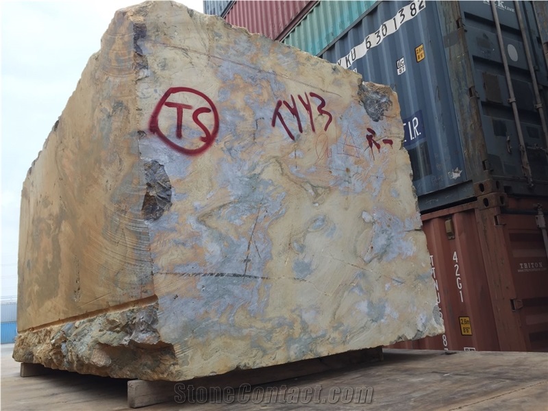 Natural Quartzite Drama Purple Book Match Stone