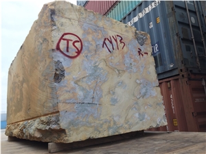 Natural Quartzite Drama Purple Book Match Stone