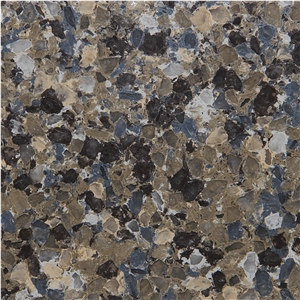 China Artificial Mexican Gray Engineered Quartz Stone Slabs & Tiles