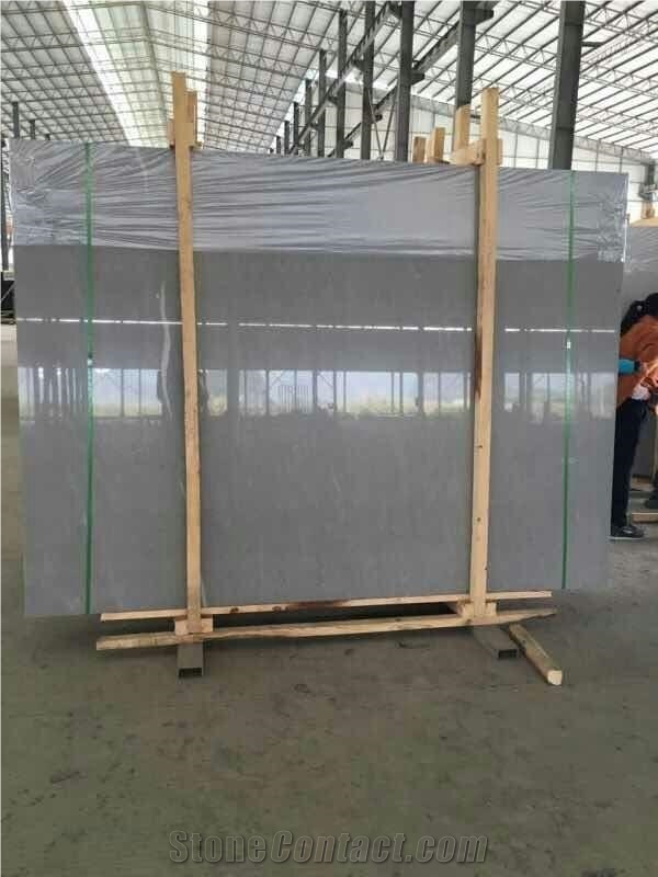 China Natural Cinderella Grey Marble, Lady Grey Marble Big Slabs