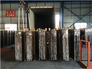 China Natural Emperador Dark Marble 1.8/2cm Slabs & Cut-To Size Tiles