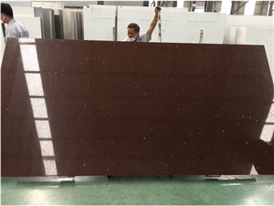 Artificial Quartz Slab Material for Countertop