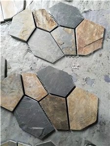 Chinese Natural Slates Cheap Flagstone Flooring