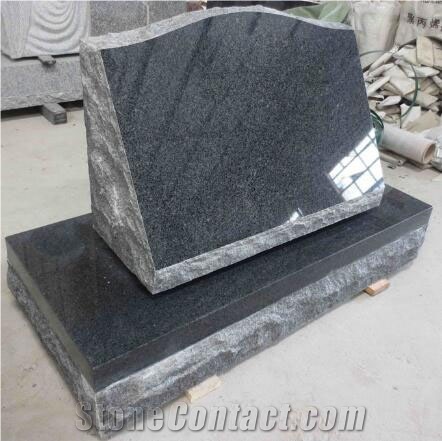 Natural Granite Head Carved Heandstone