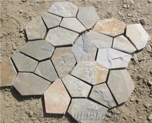 Natural Slate Cheap Flagstone Paving