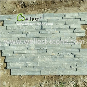 Grey Slate Rough Edge Culture Stone Veneer for Wall Cladding Siding