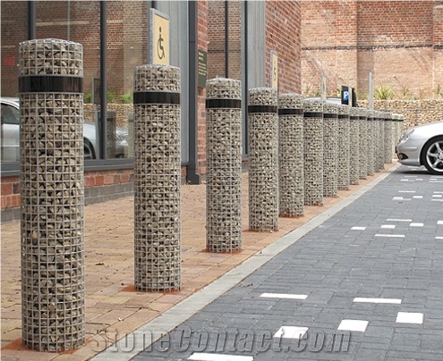 Cube Stone or Cobble Stone Basalt or Granite Light or Dark Color